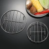 DF99831 three-legged non-magnetic steamer rack, 304 stainless steel steamer compartment, home, restaurant, hotel, kitchen tools, steamer rack, low leg partition 201 DF Trading House details Picture